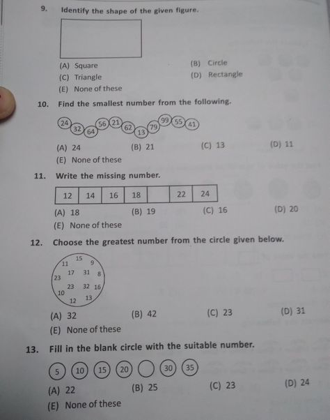 Class 1 olympiad questions Olympiad Maths Worksheets For Class 1, Birthday Surprise Husband, Mental Maths, Mental Maths Worksheets, Math Olympiad, Worksheets For Class 1, Maths Paper, Maths Worksheets, English Activities For Kids