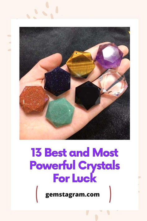 Good Luck Colors, Stones For Luck, Good Luck Charms Diy, Good Luck Charms Symbols, Crystals For Good Luck, Most Powerful Crystals, Crystals For Wealth, Crystals For Luck, Stone Meanings