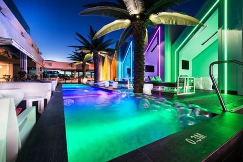 BEACH CLUBS! Mattise Beach Club by Oldfield Knott Architects, Perth – Australia » Retail Design Blog Lounge Club, Nightclub Design, Budapest Travel, Wave Pool, Karim Rashid, Beach Lounge, Restaurant Concept, Perth Australia, Pool Bar