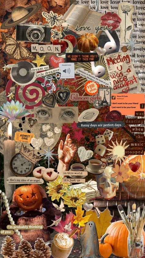 autumn <3 #autumn #fall #orange #aesthetic #shufflecollage #crazy Orange Autumn Wallpaper, Fall Orange Aesthetic, Orange Collage, Autumn Collage, Y2k Aesthetic Wallpaper, Fall Collage, Art Collages, Fall Orange, Orange Aesthetic