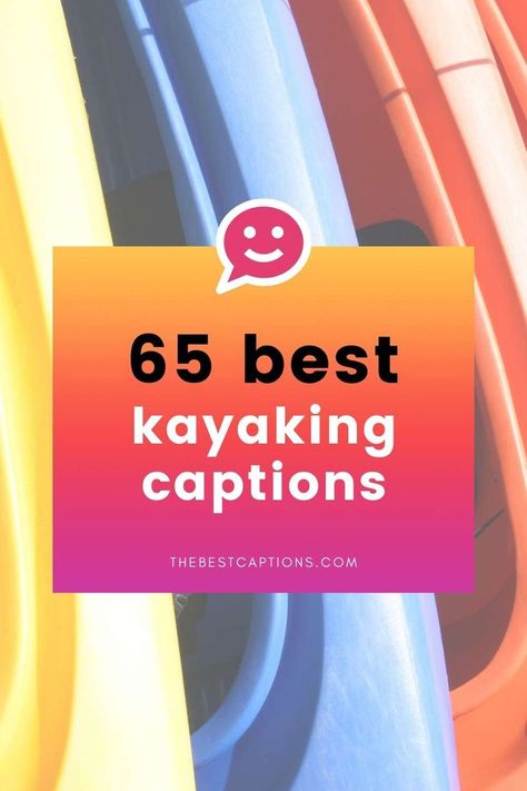 Fun Instagram Captions, Caption Untuk Instagram, Kayak Pictures, Kayaking Quotes, Beach Kayak, Love Captions, Kayak Camping, Quotes Friends, About Instagram