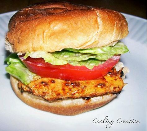 Cooking Creation: Cajun Chicken Sandwich with Homemade Cajun Seasoning Cajun Marinated Chicken Recipes, Cajun Chicken Sandwich, Cajun Spice Recipe, Cajun Poboy Sandwich, Grilled Cajun Chicken Sandwich, Cajun Chicken Burger, Cajun Seasonings, Cajun Seasoning Recipe, Cajun Seasoning Mix