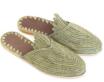 Straw Slippers, Moroccan Shoes, Raffia Shoes, Hemp Fashion, Babouche Slippers, Feminine Shoes, Raffia Sandals, Crochet Sandals, Yarn Bag