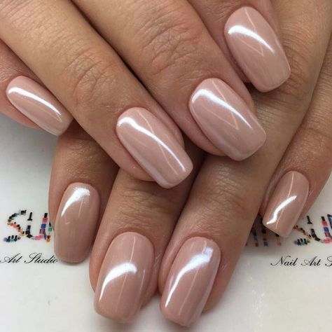 Pretty Nude Nail Designs picture 3 Wedding Day Nails, Neutral Nail Polish, Nude Nail Polish, Pink Nail, Trim Nails, Nail Polish Designs, Neutral Nails, Winged Eyeliner, Cool Nail Designs