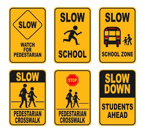 Public Signs And Symbols, Street Symbols, German Road Signs, Road Sign Board, School Zone Sign, Warning Symbol, Traffic Warning Signs, Regulatory Signs, Road Signage