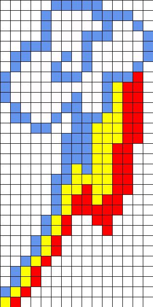 Rainbow Dash Cutie Mark, Pixel Pokemon, Beads Projects, Beads Perler, Pin Crafts, Perler Creations, Melty Bead Patterns, Beads Patterns, Fuse Bead Patterns