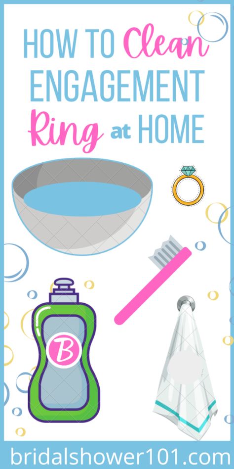 How to Clean Engagement Ring (at Home) Cleaning Engagement Ring At Home, How To Clean Engagement Ring, Clean Engagement Ring, Black Opal Engagement Ring, Clean Rings, Neck Rings, Fake Jewelry, Opal Engagement, Cleaning Recipes