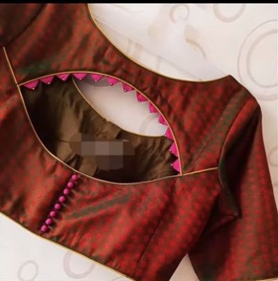 50 Latest Blouse Back Neck Designs and Patterns (2021) 50 Blouse Designs, Slides Outfit, Boat Neck Blouse Design, Cotton Blouse Design, Latest Blouse Designs Pattern, Sari Design, Saree Blouse Neck Designs, New Saree Blouse Designs, Latest Model Blouse Designs