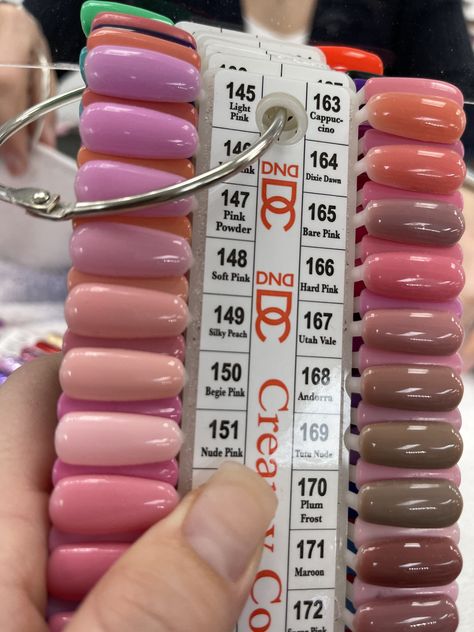 Dnd Natural Pink Gel Color, February Nail Colors Dnd, Dnd Dolce Pink, Dnd Nude Pink, Dnd Blushing Pink, Dnd Pearl Pink, Dnd Gel Light Pink, Dnd Nude Colors, Dnd 806 Pink Matter