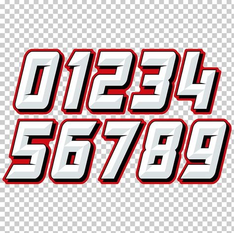 Nascar Font, Number Fonts Free, Jersey Font, Number Fonts, Font Graphic, Numbers Font, Auto Racing, Retro Font, Logo Fonts