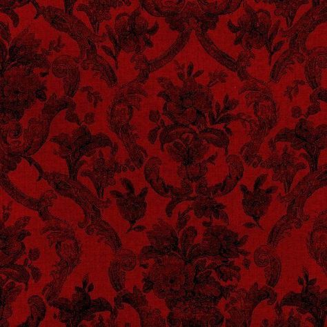 Cotton Quilt Fabric Casablanca Earth Tones Tapestry Crimson Yardage - product images  of Victorian Fabric, Red Color Schemes, Katy Tx, Red Design, Red Pattern, Red Aesthetic, Vintage Wallpaper, Red Fabric, Album Art