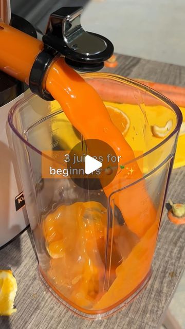 Modesto Joseph Garcia on Instagram: "3 juices for beginners 🍊🥕✨

(Save 10% On The Kuvings Auto10 Plus Juicer & Find My Recipe Ebook Linked In My Bio)

Here are 3 of my most recent, delicious & nutritious homemade juice recipes that are super cost efficient & simple to make! Each of these recipes are loaded with fresh vitamins & minerals that are going to boost the immune system, improve digestion & help to naturally increase energy levels ⚡️ Which of these recipes is your favorite? 🍊🍓🥝

#growyourown #juicerecipe #juicerecipes #juicingrecipes #orangejuice #healthyrecipes #vitamins #antioxidants #nutrition #freshjuice #nutritious #immuneboost #juicingforhealth #healthiswealth #growyourownfood #growyourownlives #fruitheals #healingfruit #natureheals #healingnature #explore #explorepage" Simple Juicing Recipes For Beginners, Juice Recipes For Health, Homemade Juice Recipes, Nutribullet Juicer, Juicing Recipes For Beginners, Fresh Juices, Homemade Juice, Juicer Recipes, Help Digestion