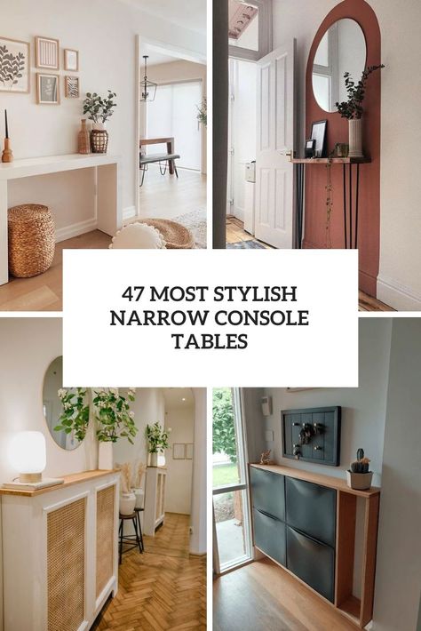 Narrow Entryway Ideas, Narrow Console Table Entryway, Console Ideas, Narrow Entryway Table, Ikea Lack Table, Console Table Entryway, Entry Console Table, Narrow Entryway, Cozy Fall Bedroom