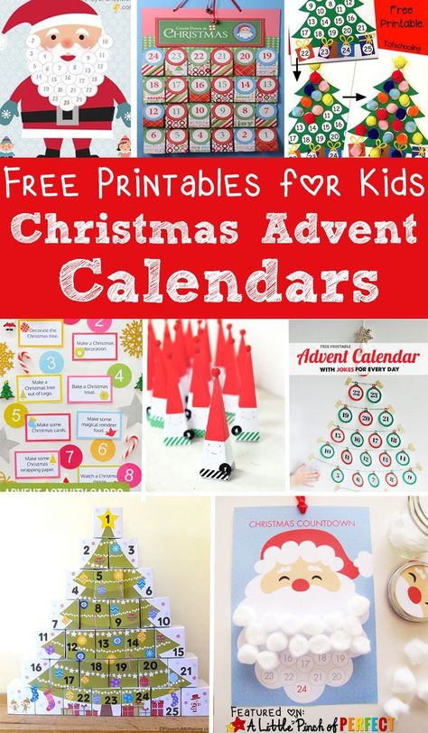 Count down to Christmas with these adorable Advent calendars! There are several options to choose from to find the perfect printable to track the days remaining to Christmas. These fun holiday activities are a great way to build excitement for Christmas during the holiday season! #christmas #advent #calendar #countdown #christmasdecorations #holiday #craftsforkids #printables Easy Advent Calendars To Make, Class Advent Calendar Ideas, Diy Countdown To Christmas For Kids, Easy Advent Calendar For Kids, Free Printable Advent Calendar For Kids, Free Advent Calendar Printables, Homemade Advent Calendar For Kids, Diy Advent Calendar For Kids, December Diy