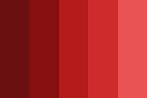 deep red day color palette Lipstick Color Palette, Light Red Hair Color, Shades Of Red Color, Rgb Code, Red Paint Colors, The Color Red, Red Color Schemes, Red Colour Palette, Palette Ideas