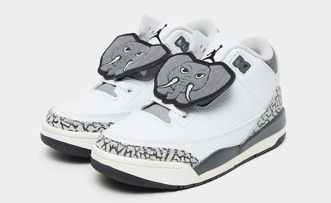 Old Fashioned Games, Jordan Sneaker, Cartoon Elephant, Air Jordan 3 Retro, Air Jordan 3, Swag Shoes, Kids Jordans, Air Jordan 1 Low, Jordan 3