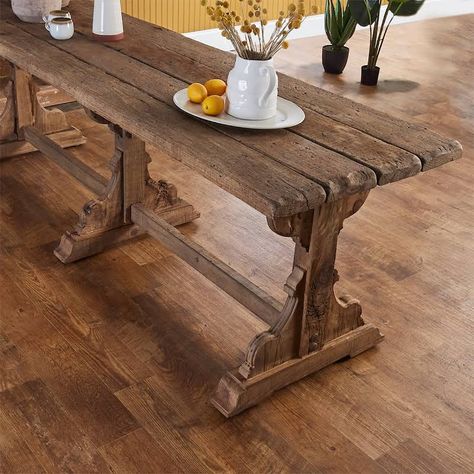 Narrow Dining Tables, Master Study, Farmhouse Table Setting, Rustic Farm Table, Rustic Kitchen Tables, Rustic Dining Room, Console Sofa, Shades Of Light, Farmhouse Dining Table