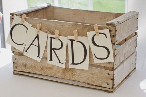 Wedding Motif, Wooden Card Box, Unique Wedding Receptions, Wedding Ceremony Ideas, Graduation Party Planning, Wooden Wedding Signs, Wooden Cards, Rustic Bridal, Bridal Shower Rustic