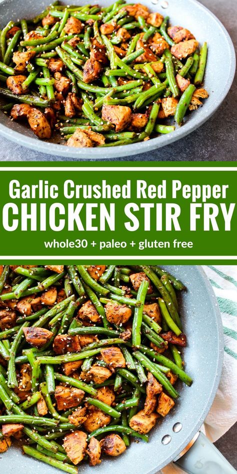 Pepper Chicken Stir Fry, Red Pepper Chicken, Vegan Detox, Diet Detox, Clean Eating Recipes For Dinner, Clean Eating For Beginners, Pepper Chicken, Whole30 Recipes, Clean Eating Dinner