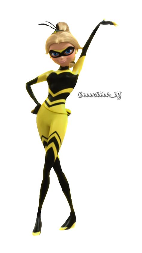 Miraculous Queen Bee, Queen Bee Miraculous, Miraculous Ladybug Queen Bee, Ladybug Coloring Page, Trollhunters Characters, Chloe Bourgeois, Ladybug Party, Ladybug Anime, Miraculous Characters