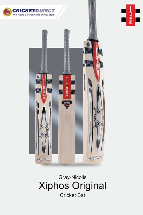 Gray-Nicolls Xiphos Original Cricket Bat is one of the finest collection of bats which was used by Alastair Cook and Andrew Strauss a decade ago and is known because of their on of the powerful hits and off the boundaries. it is designed in such a way that the flatter face maximises mass in the spine creating a more powerful profile and is a combination of scoop technology & big edges for a domineering profile, and traditional rounded toe for comfort & balance fot the perfect shot and match. Alastair Cook, Cricket Bats, Cricket Store, Cricket Bat, Classic Collection, Boundaries, Bat, Grey, The Originals