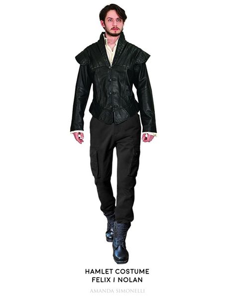 Hamlet Costume - Concept II Shakespeare Fashion, Hamlet Outfit, Shakespearean Costumes, Shakespeare Costumes Diy, Hamlet Costume, Shakespeare Costumes, Hamlet Costume Design, Hamlet Stage Design, Hamlet Play