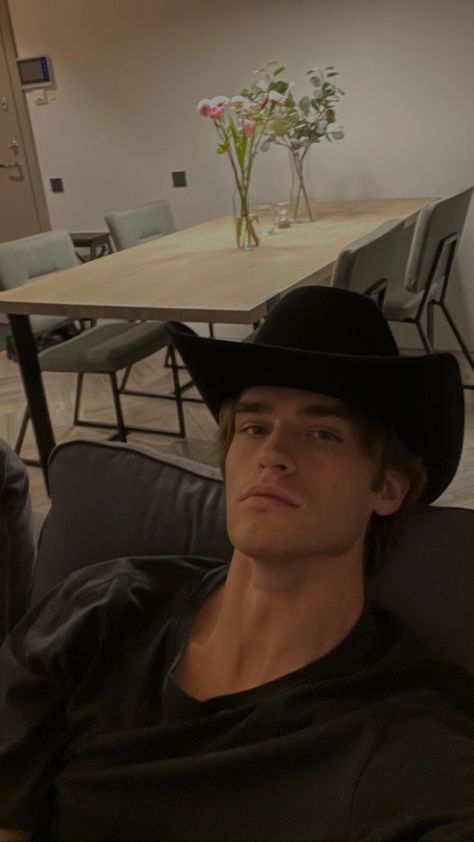 Cowboy hat men Boys Aesthetic Outfits, Men Pics, Jennifer Lynn Barnes, The Inheritance Games, Aesthetic Men, Cowboy Aesthetic, Hat Aesthetic, Inheritance Games, Secret Relationship