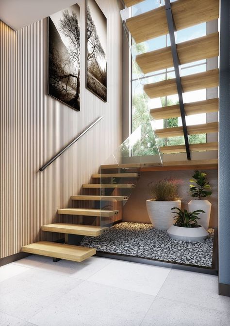 Below Stairs Design, Stairs Near Front Door Entryway, Lobby Interior Design Entrance Home, Small Hotel Interior Design, Staircase Entrance Design, Stairs Area Interior Design, Inside Stairs Ideas Modern, Interior Stairs Ideas Modern, Villa Stairs Design Modern