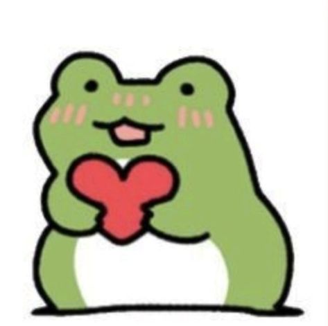 Cursed Frog Drawing, Rolly Polly Drawing, Frog Art Cute, Cute Frog Art, Frog Emotes, Frog Stickers, 심플한 그림, Frog Pictures, Frog Drawing