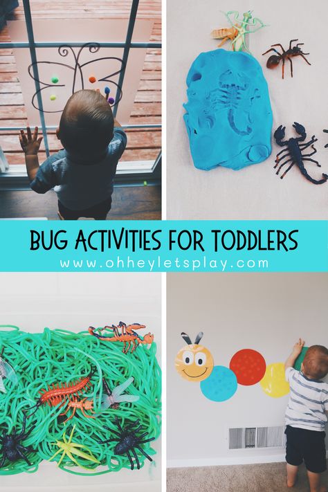 Bug Activities For Toddlers, Preschool Bug Crafts, Bug Activities, Butterflies Activities, Insect Activities, Play Based Learning Activities, Insect Crafts, Insects Theme, Bug Crafts