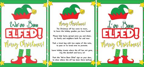 youve been elfed free printable Youve Been Elfed Gift Ideas Adults, You've Been Socked Free Printable, You Have Been Mugged Printable, You’ve Been Elfed Ideas, You've Been Elfed At Work, Youve Been Elfed Free, Youve Been Elfed The Neighborhood, You’ve Been Jingled, You’ve Been Jingled Printable