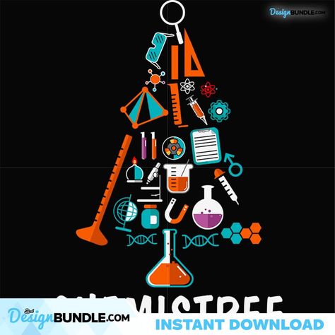 Chemistree Funny Science Christmas Tree Svg, Christmas Svg, Chemistree Svg Check more at https://bestdesignbundle.com/product/chemistree-funny-science-christmas-tree-svg-christmas-svg-chemistree-svg-cm211123vt96/ Science Christmas, Christmas Science, Christmas Tree Svg, Funny Science, Science Humor, Tree Svg, Trending Svg, Svg Christmas, Art File