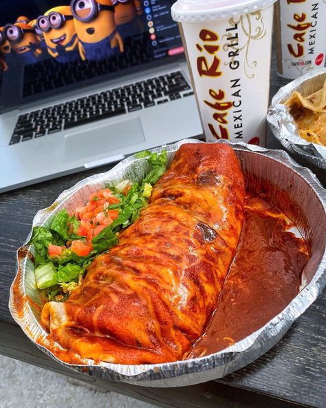 Cafe Rio Mexican Grill’s Instagram profile post: “#CafeRio at home = no one to judge how you stuff your face in all that deliciousness 👹😋” Mexican Takeout, Mexican Burritos, Pork Enchiladas, Cafe Rio, Sweet Pork, Mexican Grill, Hispanic Food, The Cafe, Nails Coffin