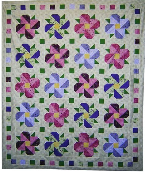 Boho Blanket Pocket Full Of Posies, Flower Quilt Patterns, 1 Mai, Quilt Blocks Easy, Appliqué Quilts, Ladybug Art, Foto Transfer, Quilt Square Patterns, Applique Quilt Patterns