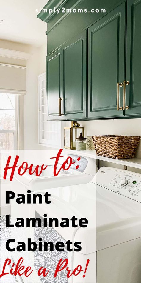 Paint Laminate Cabinets, Painting Laminate Kitchen Cabinets, Formica Cabinets, Painting Laminate Cabinets, How To Paint Laminate, Laminate Kitchen Cabinets, Diy Garage Storage Cabinets, Cheap Cabinets, Melamine Cabinets