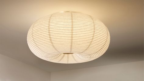 Browse IKEA's selection of ceiling lights, pendant lamps, and LED track lighting that are sure to brighten any area, available in a variety of styles. Affordable Ceiling Light, Rice Paper Flush Mount, Paper Ceiling Light, Ikea Ceiling Light, Ikea Light Fixture, Ikea Pendant Light, Ikea Chandelier, Paper Lighting, Ikea Lighting