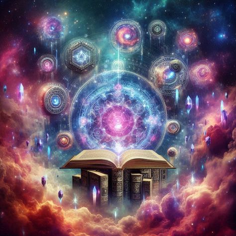 Akashic Records Sacred Groves, Spiritual Dimensions, Collective Consciousness, Cosmic Art, Hero's Journey, Akashic Records, Higher Consciousness, The Collective, Puzzle Box