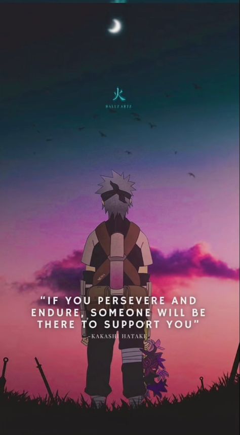 Anime Verse, Iphone Wallpaper Boys, Anime Aura, Kakashi Hatake Anime, Anime Quotes Wallpaper, Itachi Quotes, Kakashi Wallpaper, Naruto Jutsu, Samurai Quotes