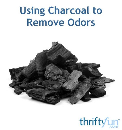 Charcoal is used to remove odors in many situations. This is a guide about using charcoal to remove odors. Odor Eliminator Diy, Basement Odor, Activated Charcoal Uses, Diy Air Purifier, Charcoal House, Charcoal Uses, Room Deodorizer, Odor Absorber, Charcoal Bags