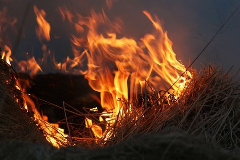 Finding a needle in a haystack is quite easy if you just set the hay on fire.... Needle In A Haystack, Dark Landscape, A Fire, On Fire, The Lord, Fire Pit, The House, Fireplace, Outdoor Decor