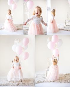 3rd Birthday Studio Photoshoot, 2nd Birthday Photo Shoot Ideas Studio, 2nd Birthday Photo Shoot Ideas Indoor, 3rd Birthday Pictures, Princess Shoot, Second Birthday Photos, Valentine Minis, 2nd Birthday Pictures, Spring Minis