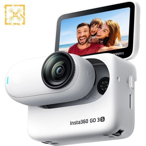 Insta360, known for its impressive 360 cameras, is ready to launch a new model, the Insta360 Go 3S, on June 13th. #Insta360 #Insta360Go3S #leaks #leak #TechNews #TrendingNews #Upcoming Insta 360, Camera Store, Medium Format Camera, Rangefinder Camera, System Camera, Small Camera, Action Cam, Lens Filters, Compact Camera