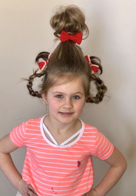 Crazy Hair Day Dr Seuss Week, Dr Seuss Hairstyles Girls Ideas, Dr Suess Hairstyles For Kids, Dr Seuss Crazy Hair Day Ideas, Silly Hair Day, Who Hairstyles Dr Seuss, Dr Seuss Hairstyles, Who Hair, Dr Seuss Crazy Hair Day