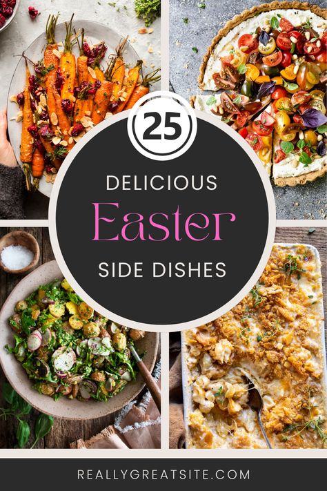 Make your Easter dinner extra special with our 25 mouth-watering side dishes that will have your taste buds dancing! From savory ham accompaniments to fresh veggie salads, these dishes will leave your guests wanting more. Your Easter feast will be one for the record books! Follow us for more! 🥕
#easter #easterdinner #happyeaster #easterparty Quick Easter Side Dishes, Best Easter Side Dishes, Easter Dinner Recipes Side Dishes, Easter Veggie Side Dish, Easter Sides With Ham, Easter Recipes Side Dishes, Sides For Easter, Gourmet Side Dishes, Gourmet Green Bean Casserole