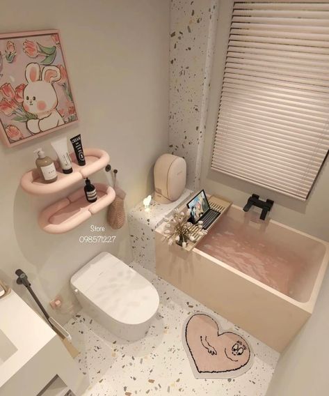 Korean Bathroom Aesthetic, Korean Bathroom, Aesthetic Work Desk, Vibey Apartment, Color Trends 2024, Cabinet Trends, Baddie Apartment, Baddie Apartment Ideas, Japanese Bathroom