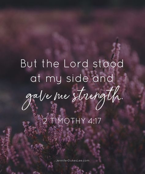 This verse is so powerful! But the Lord stood at my side and gave me strength. 2 Timothy 4:17 #scripture #verse But The Lord Stood With Me Quotes, But The Lord Stood With Me, God Give Me The Strength, Lord Give Me Strength, 2 Timothy 4 17, Im Tired Of Trying, Wallpaper God, Bible Verses About Strength, Tired Of Trying