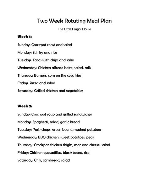 Rotating Meal Plan, Cooking Soul Food, Crockpot Chicken Thighs, Meal Rotation, Chicken Alfredo Bake, Meal Planning Menus, Crockpot Roast, Chicken Quesadillas, Grilled Sandwich