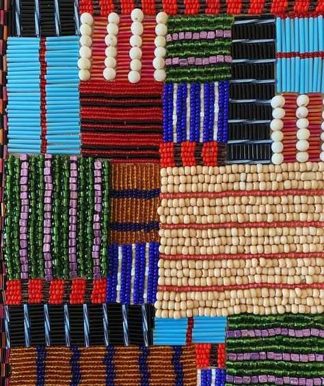 Instagram Beaded Textiles, Modern Textiles Patterns, Sheet Society, Textile Photography, Tessa Perlow, Weaving Book, Textiles Artwork, Modern Textiles, African Textiles