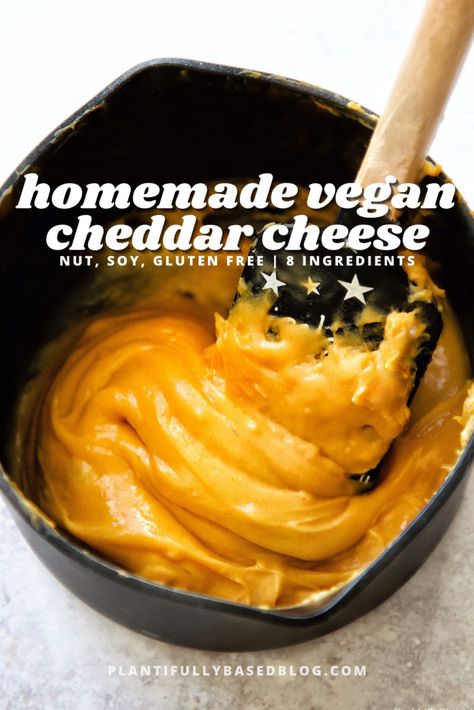 Vegan Cheddar Cheese Recipe, Vegan Cheese Sauce Recipe, Cheddar Cheese Recipes, Vegan Cheddar Cheese, Plant Based Cheese, Vegan Cheese Recipes, Vegan Cheese Sauce, Vegan Grilling, Cheese Sauce Recipe