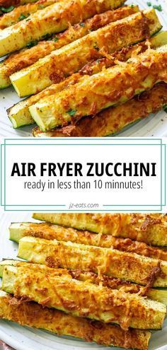 Air Fryer Zucchini, Air Fried Food, Air Fryer Oven Recipes, Air Fry Recipes, Parmesan Zucchini, Air Fryer Dinner Recipes, Air Fryer Healthy, Air Fryer Recipes Easy, Air Fryer Recipes Healthy